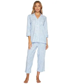 LAUREN Ralph Lauren Essentials Bingham Knits Capri PJ Set