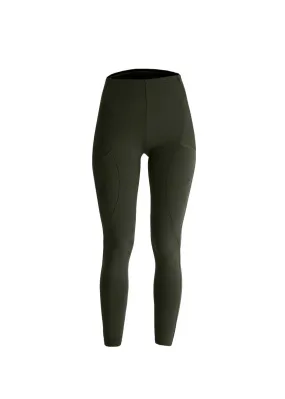 Leggings with Knee Grip Forest Green