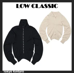 LOW CLASSIC  |Casual Style Wool Street Style Office Style Cardigans