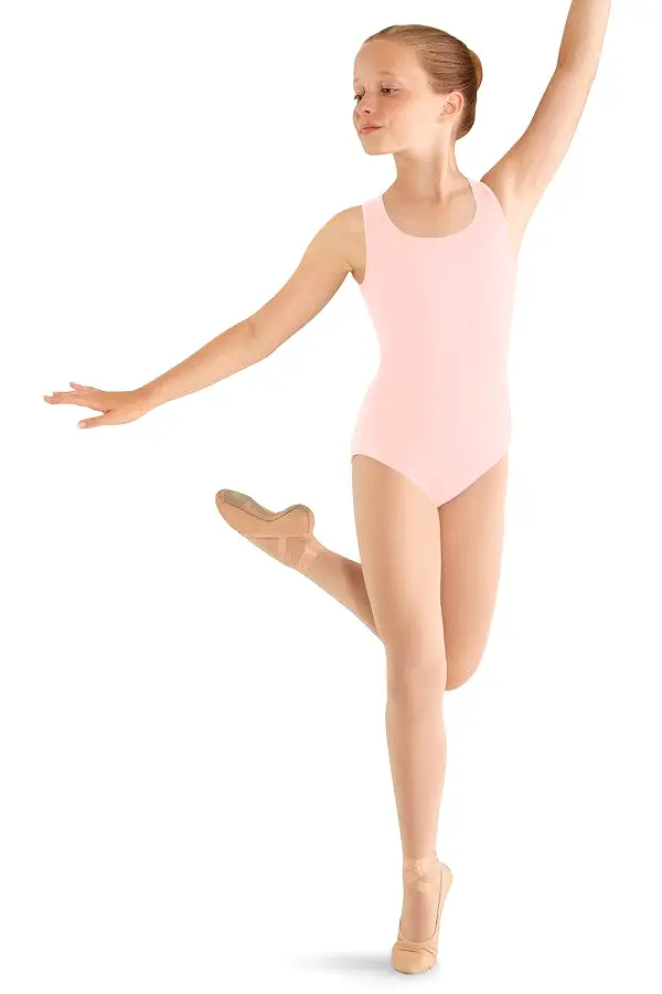 Mirella Child Flower Back Leotard - M413c