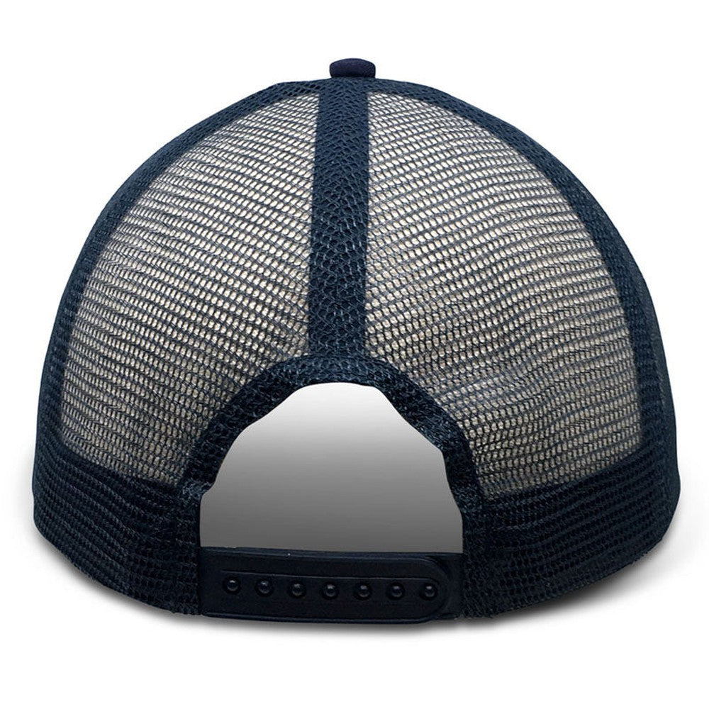 Navy Blue Mesh - Structured Baseball Cap