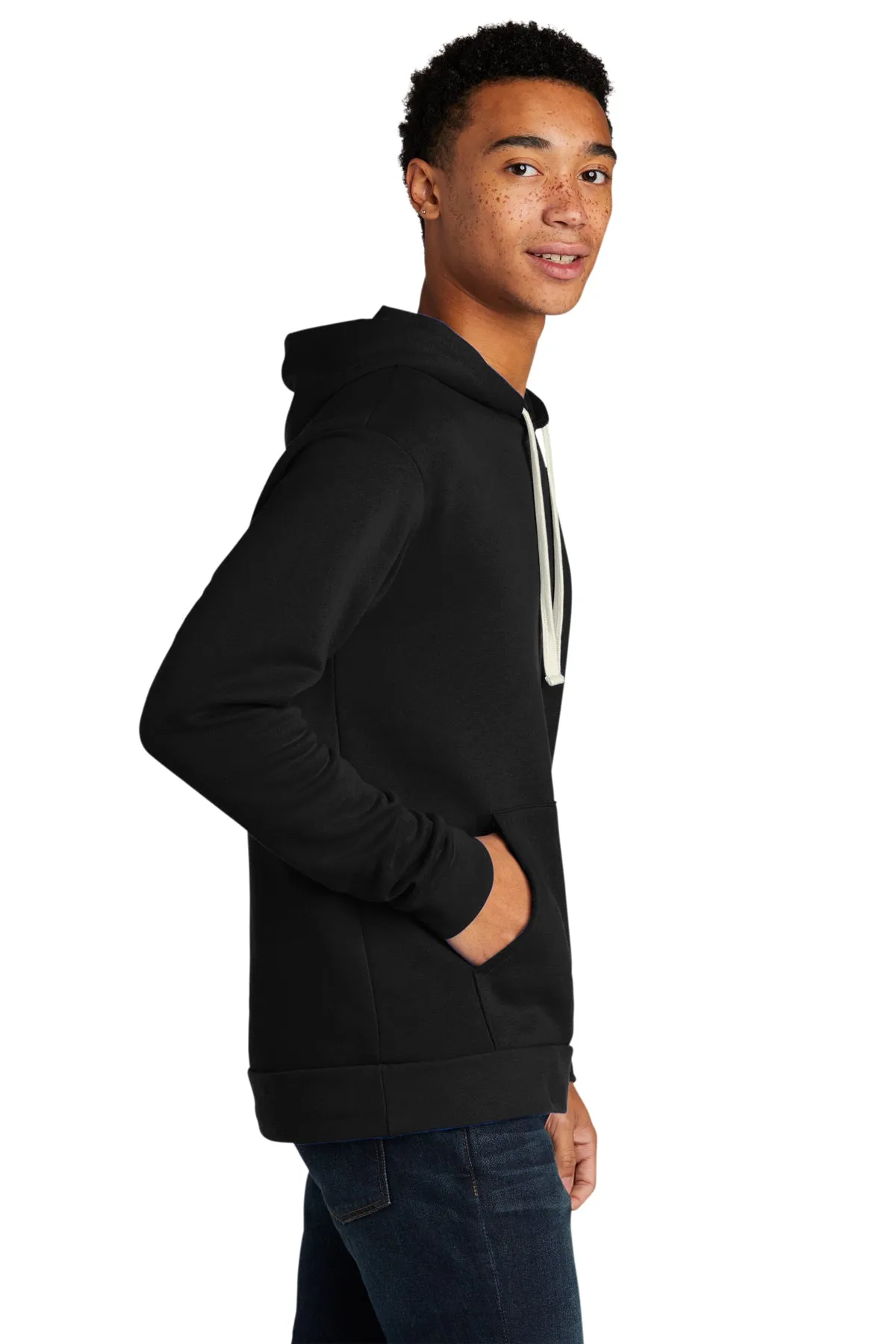 Next Level Unisex Beach Fleece Customized Hoodies, Black