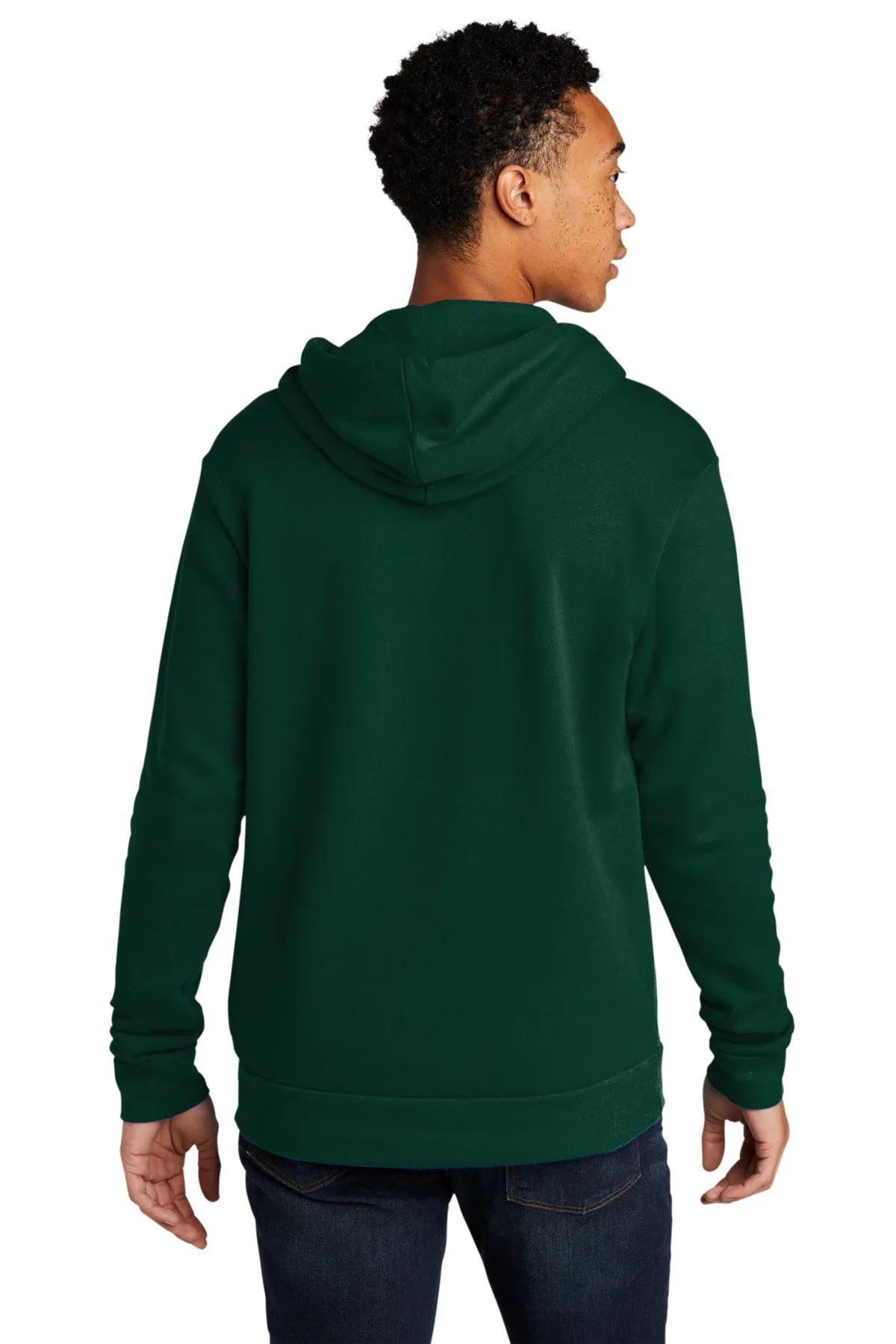 Next Level Unisex Beach Fleece Customized Hoodies, Forest Green