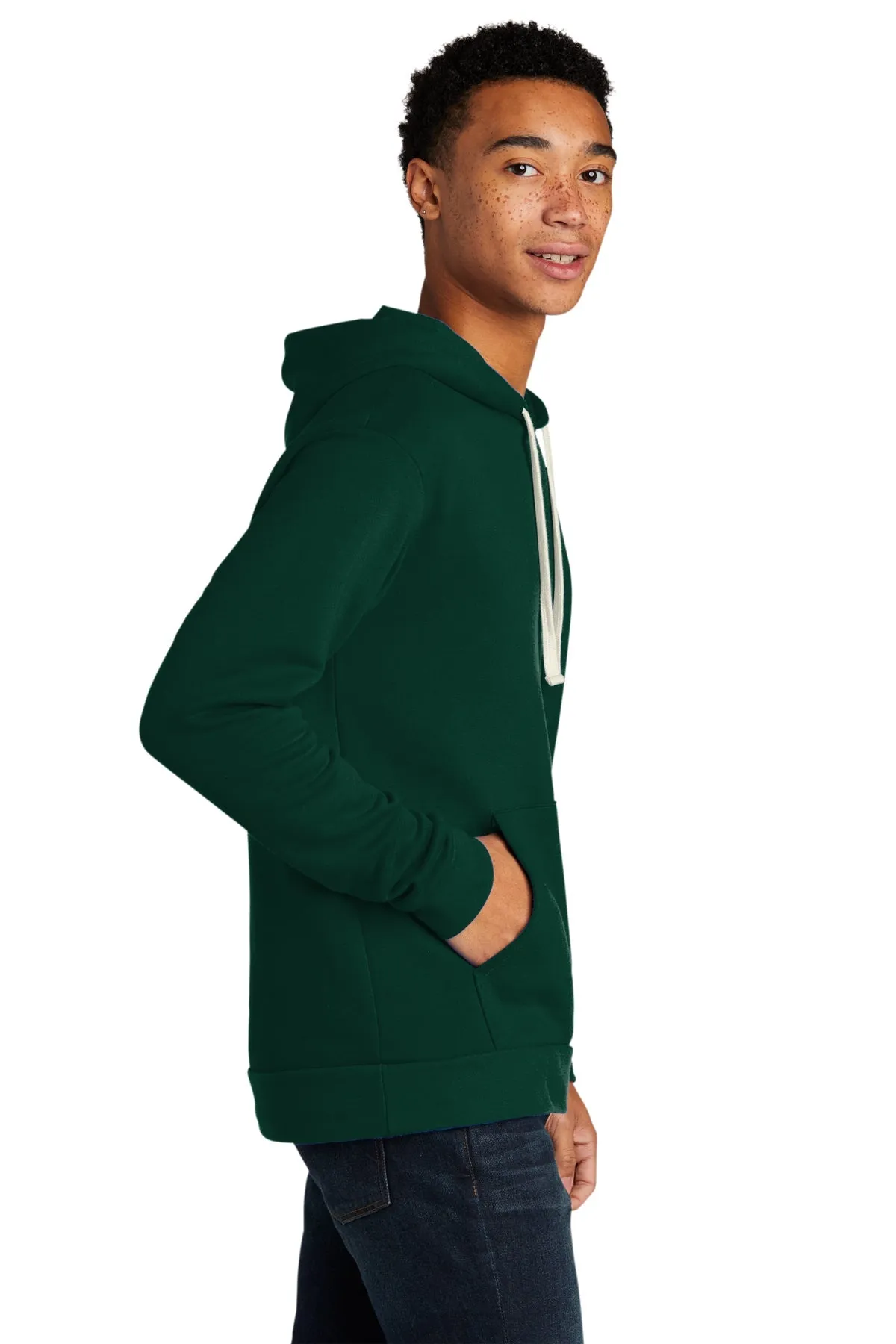 Next Level Unisex Beach Fleece Customized Hoodies, Forest Green