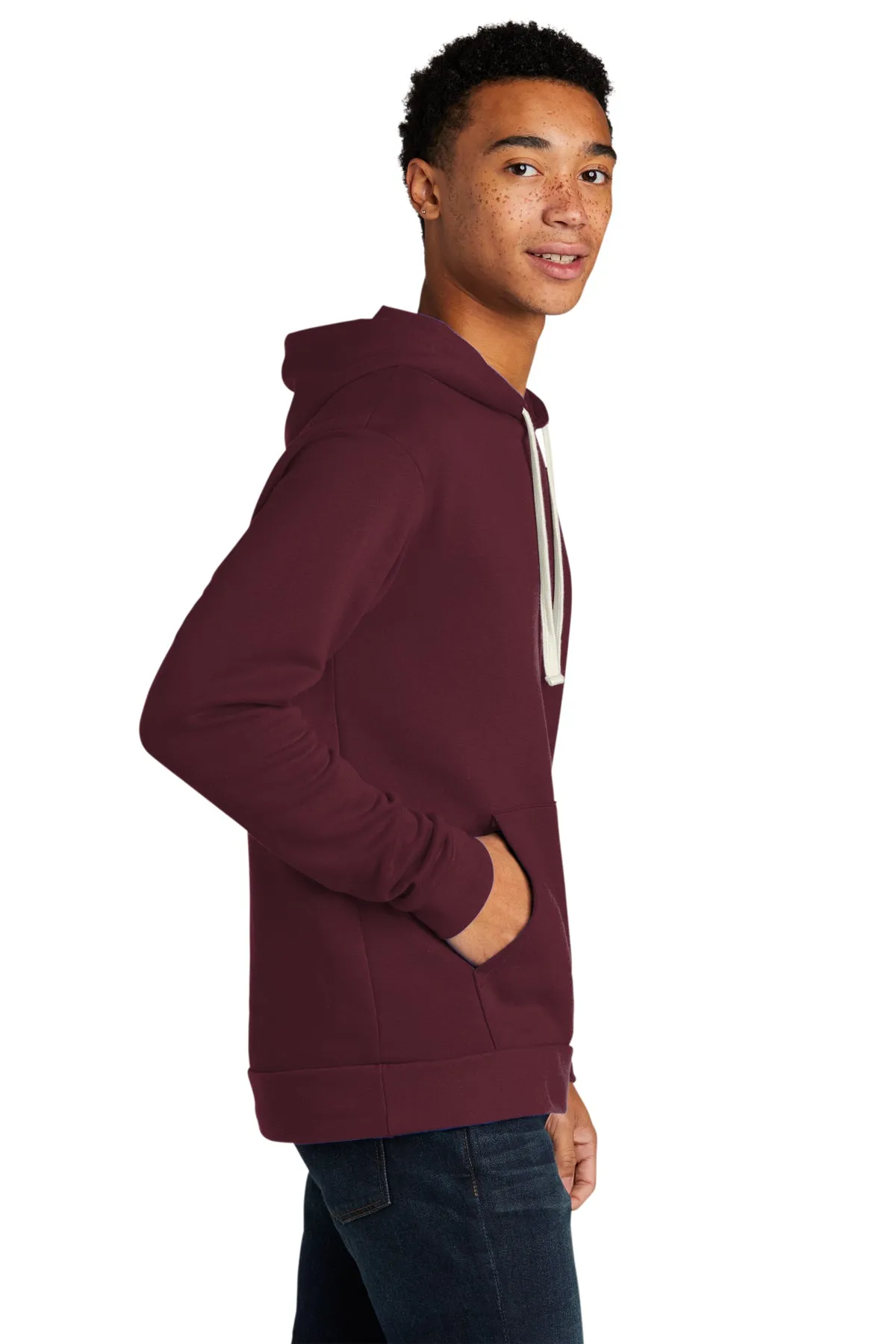 Next Level Unisex Beach Fleece Customized Hoodies, Maroon