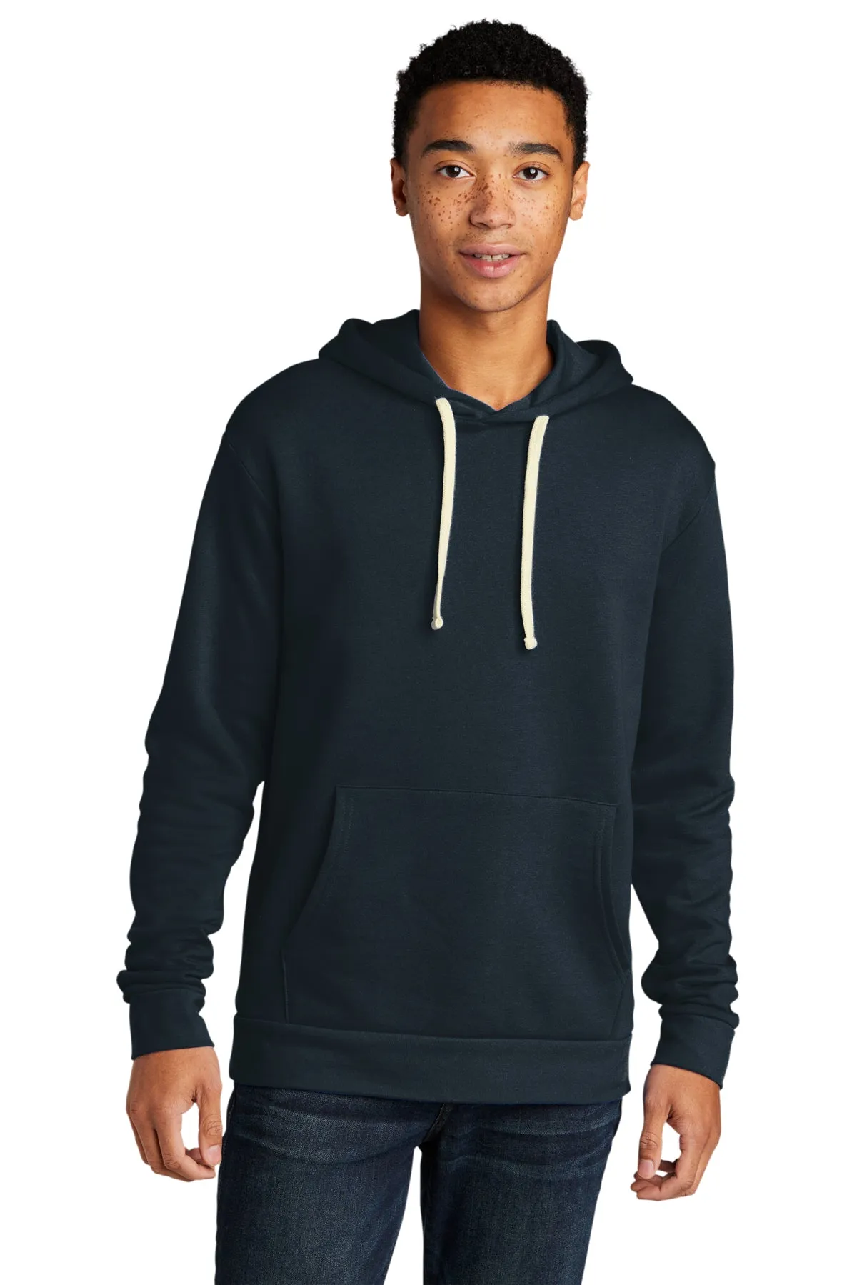 Next Level Unisex Beach Fleece Customized Hoodies, Midnight Navy