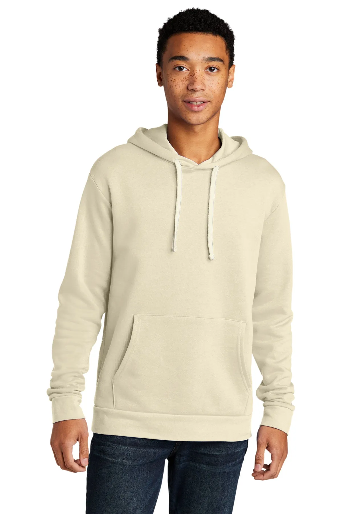 Next Level Unisex Beach Fleece Customized Hoodies, Natural