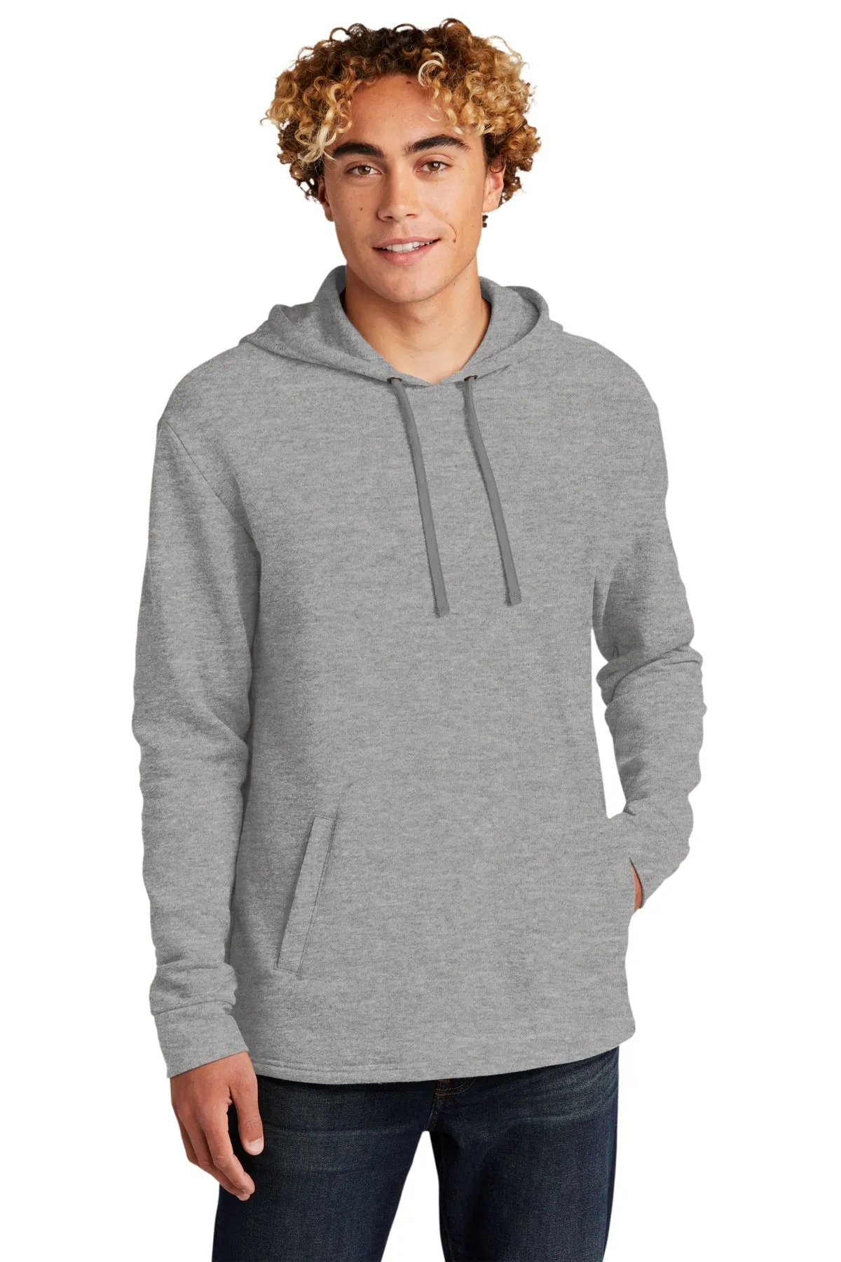 Next Level Unisex PCH Fleece Customized Hoodies, Heather Gray