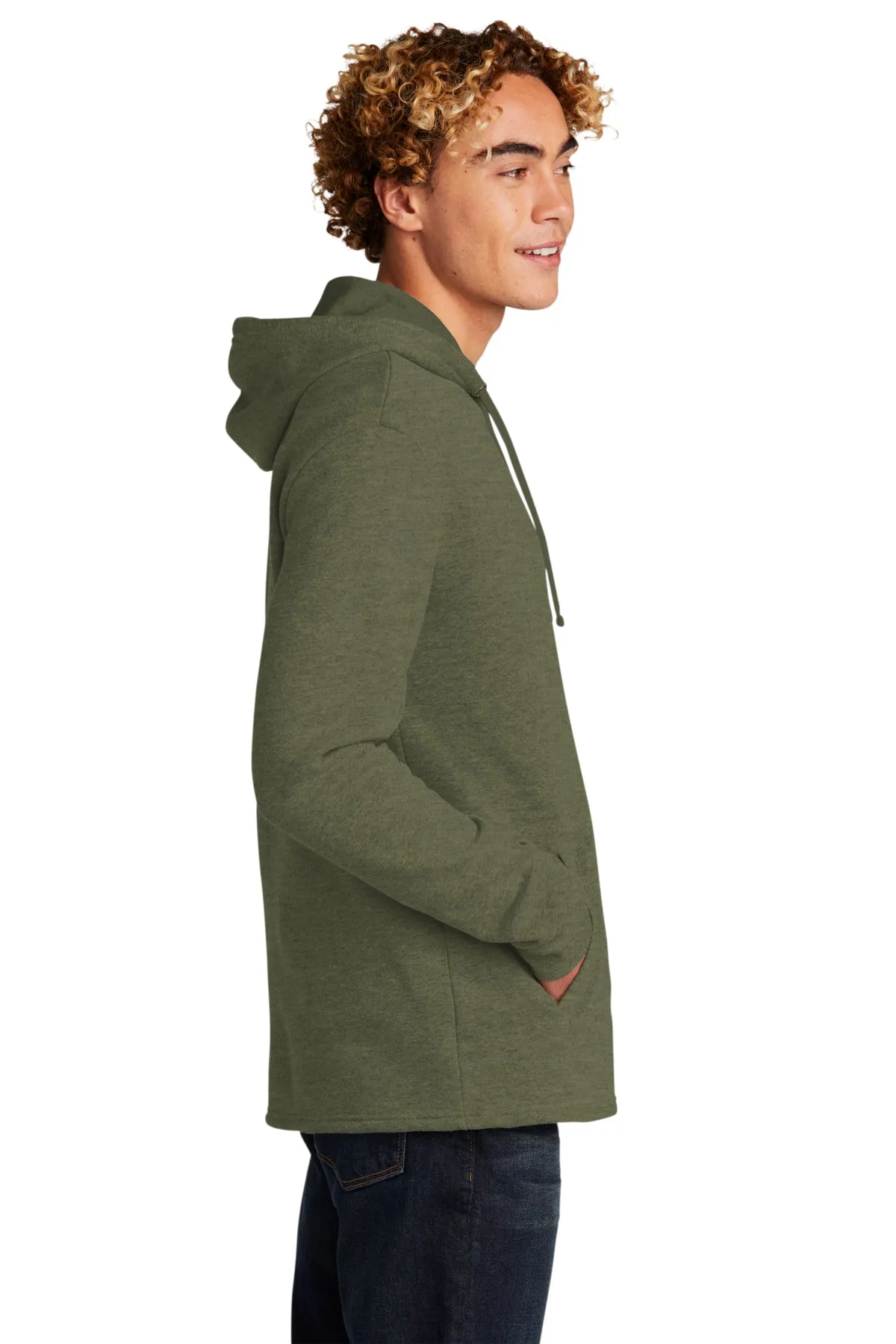 Next Level Unisex PCH Fleece Customized Hoodies, Heather Military Green