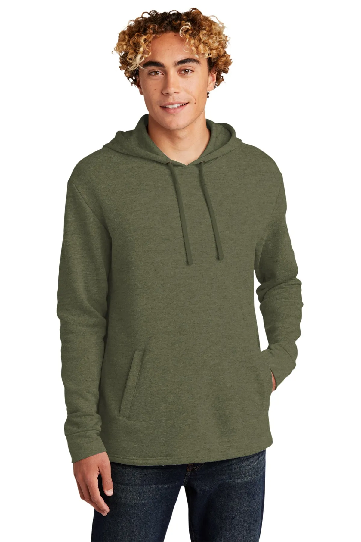 Next Level Unisex PCH Fleece Customized Hoodies, Heather Military Green