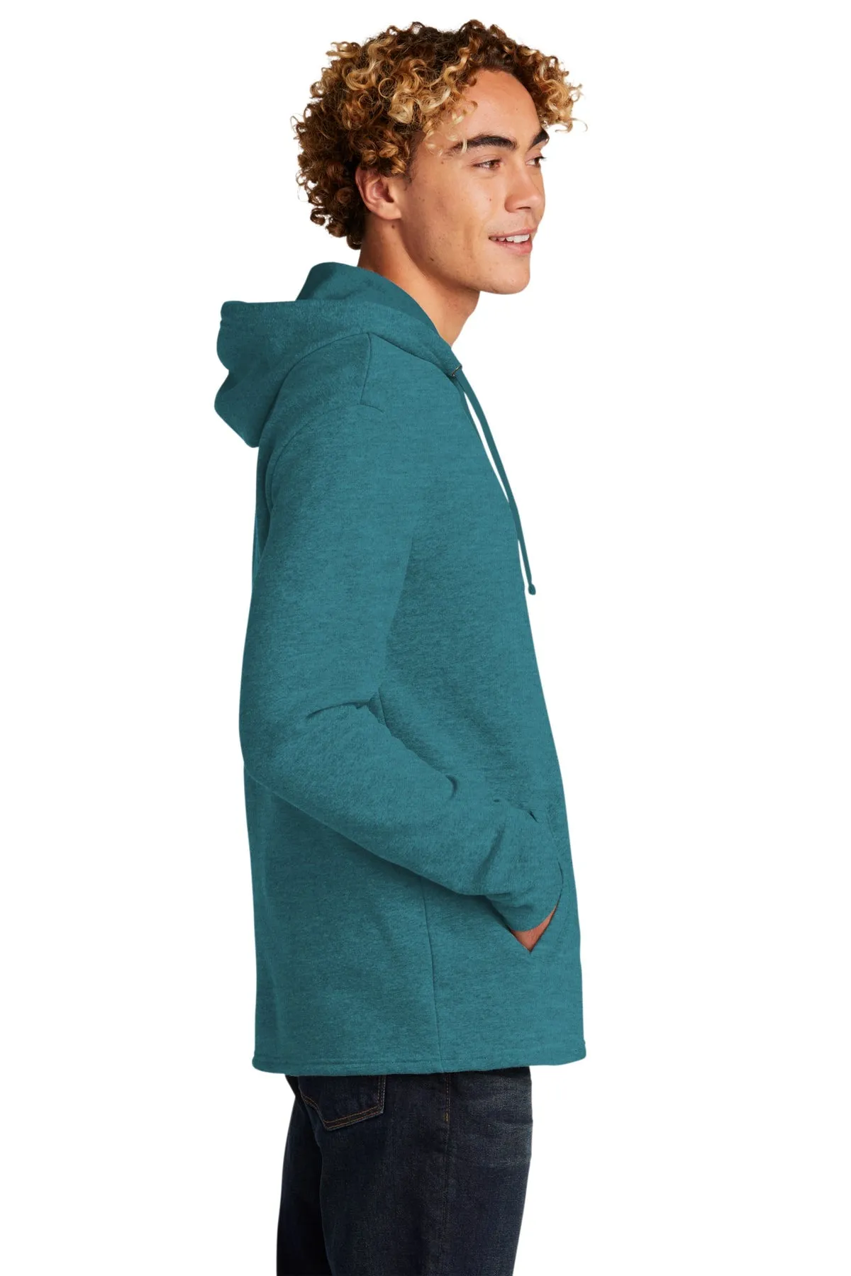 Next Level Unisex PCH Fleece Customized Hoodies, Heather Teal