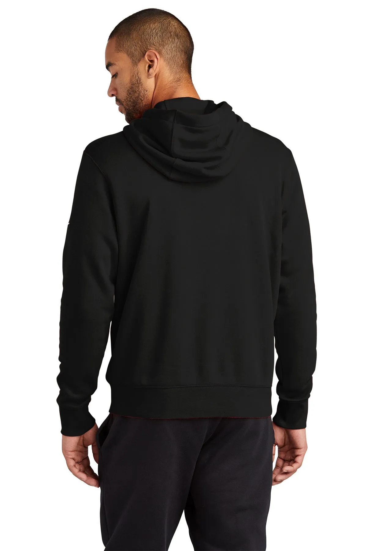 Nike Club Fleece Custom Zip Hoodies, Black