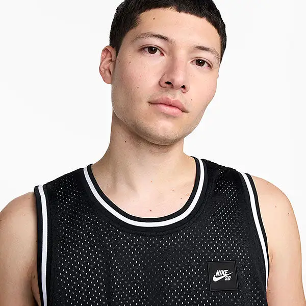 Nike SB Basketball Reversible Jersey Black/White