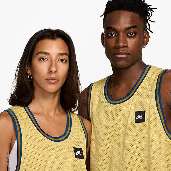 Nike SB Basketball Reversible Jersey Saturn Gold/Bronzine