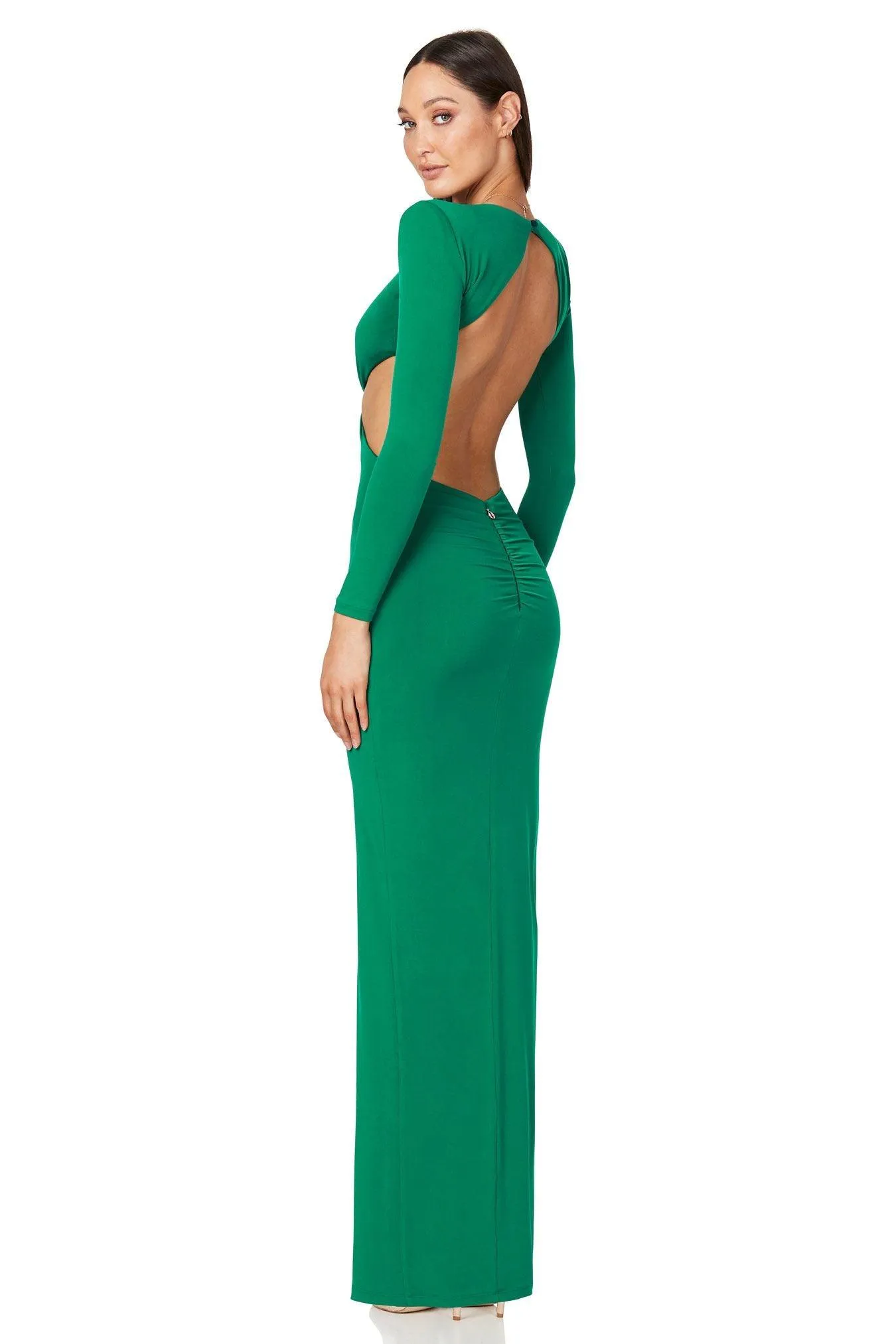 Nookie Jewel Gown - Emerald