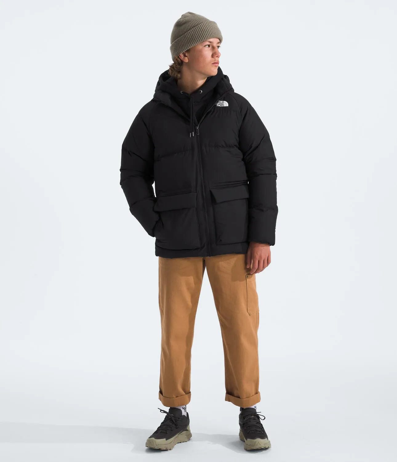 North Down Fleece-Lined Short Parka (Teens')