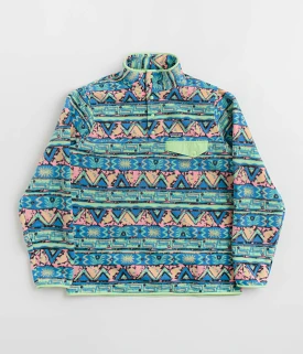 Patagonia Lightweight Synchilla Snap-T Fleece - High Hopes Geo: Salamander Green