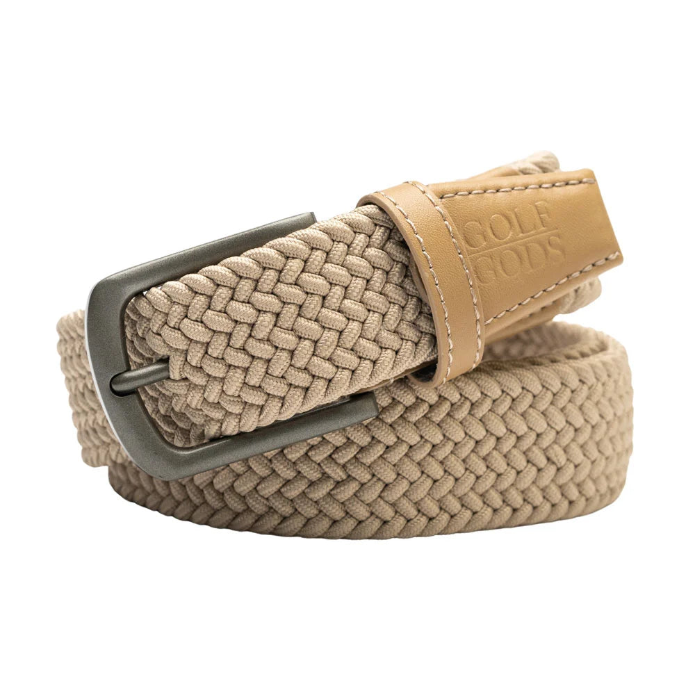 Players Woven Belt in Tan