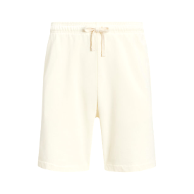 Polo Ralph Lauren 6.5 Inch Loopback Fleece Shorts (Clubhouse Cream)