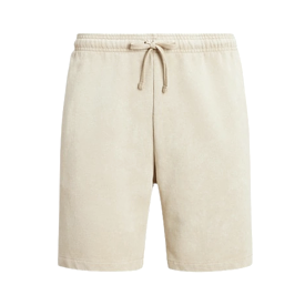 Polo Ralph Lauren 6.5 Inch Loopback Fleece Shorts (Coastal Beige)