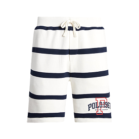 Polo Ralph Lauren 8.5-Inch Logo Striped Fleece Short