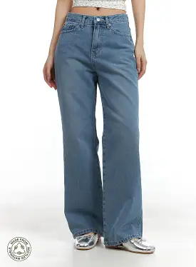 Recycled Straight Leg Jeans OM428