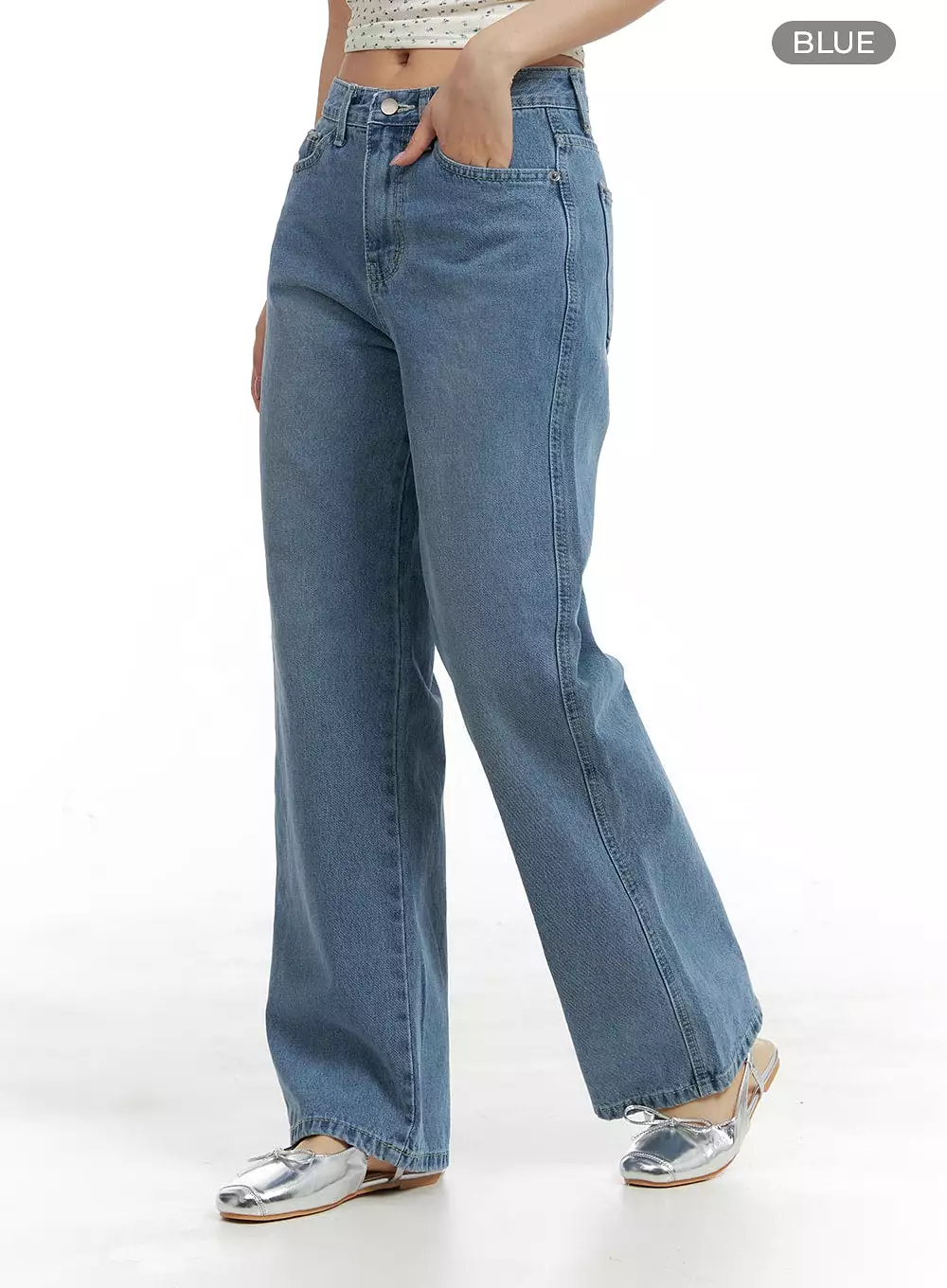 Recycled Straight Leg Jeans OM428