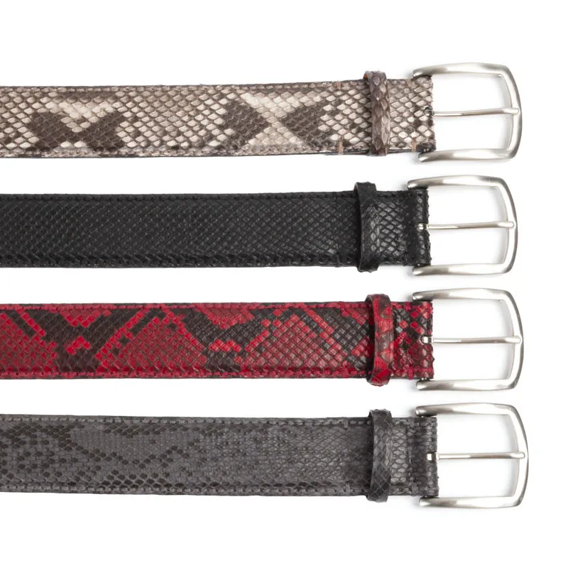 Reptile's House Multicolor Leather Belts