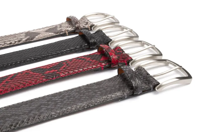 Reptile's House Multicolor Leather Belts