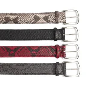 Reptile's House Multicolor Leather Belts