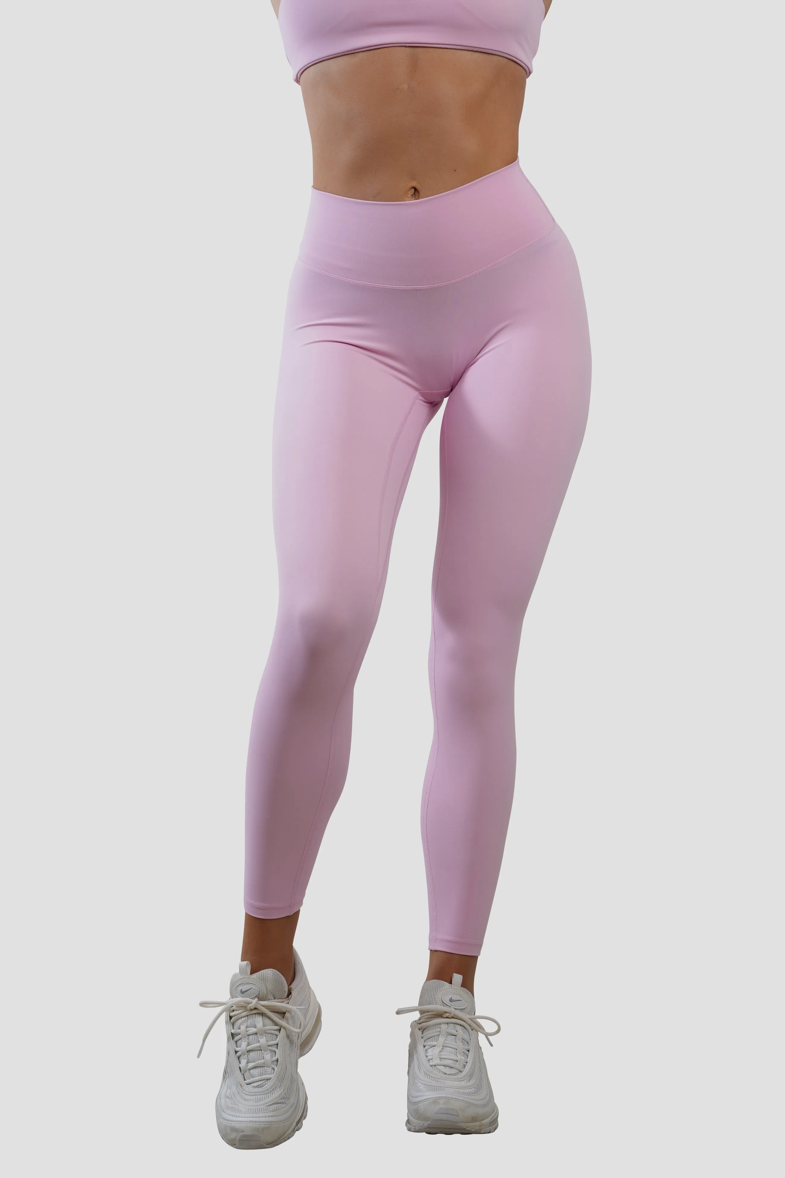 SLEEK SCRUNCH LEGGINGS - PINK