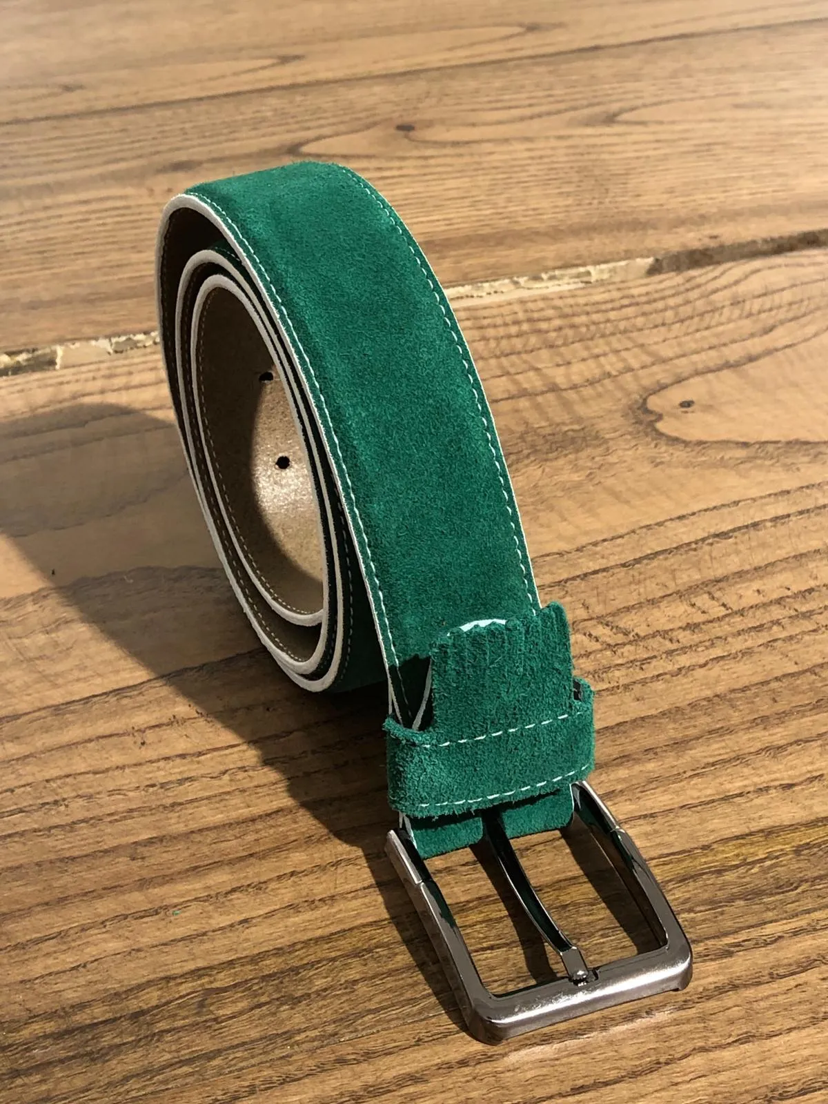 Suede Tasseled Detailed Leather Belts in 5 Colors