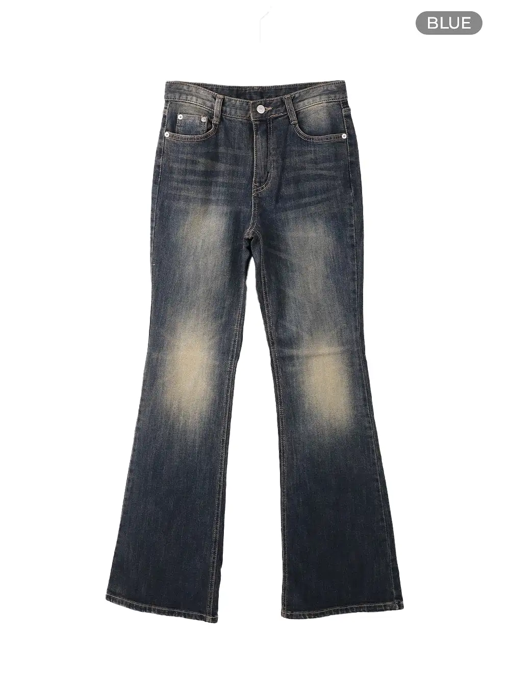 Swashed Slim Flared Jeans CF416