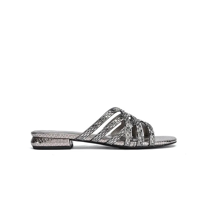 Textured Flat Sandal HL 183