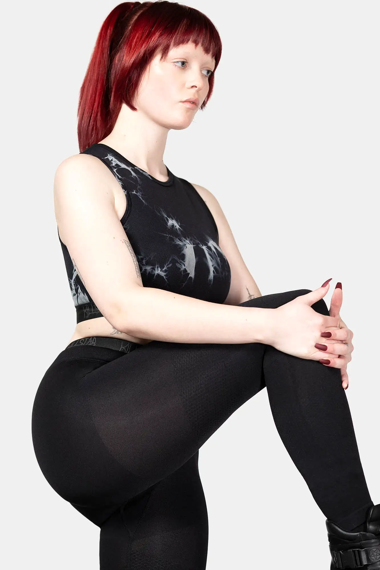 Vampyre Lunge Panelled Leggings