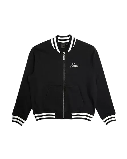 VESTE BOMBER DEUS PATRON FLEECE BLACK