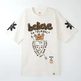 Vic Garcia - Believe In Yourself Tee - Cream