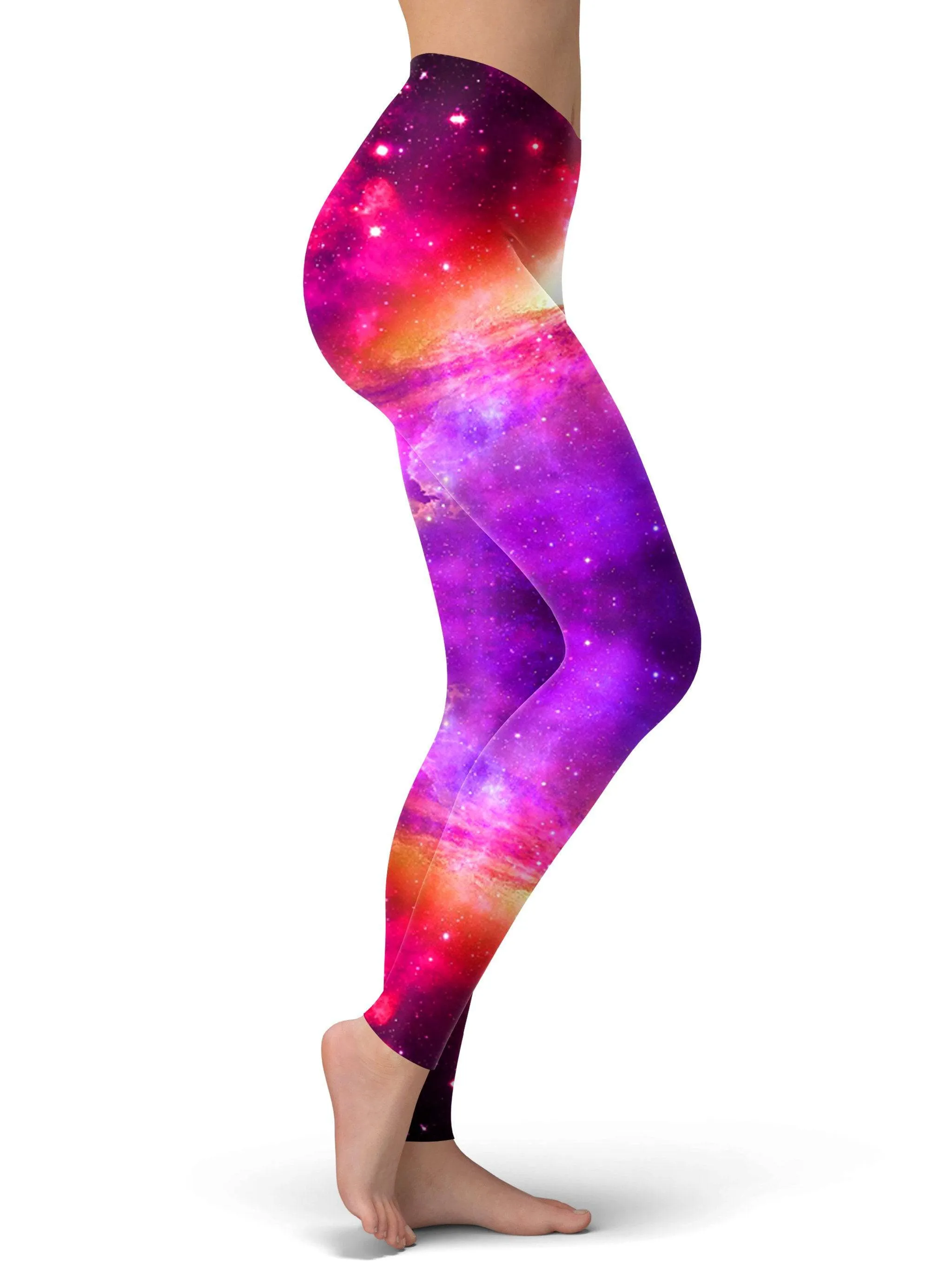 Violet Realm Foil Leggings