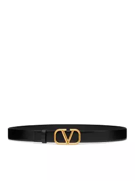 VLOGO SIGNATURE BELT IN CALFSKIN 30 MM