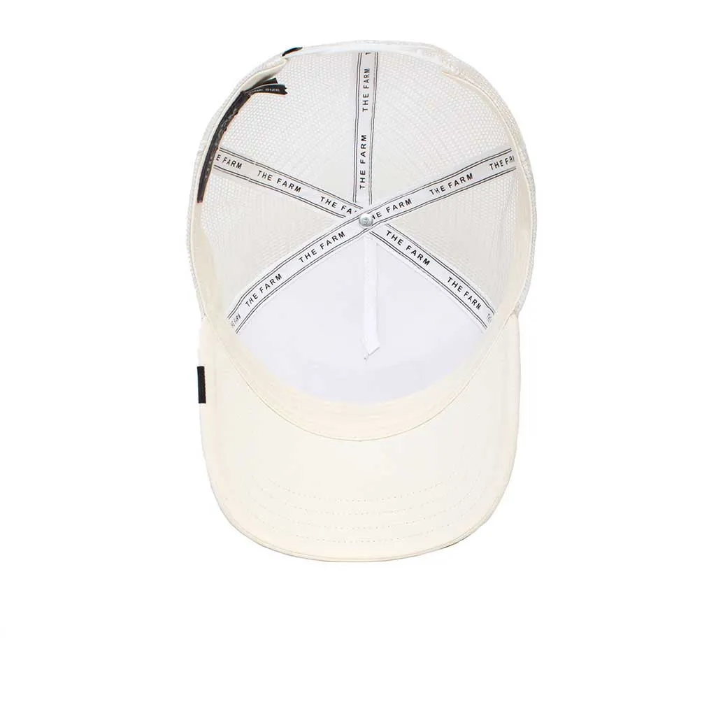 White Tiger Trucker Hat