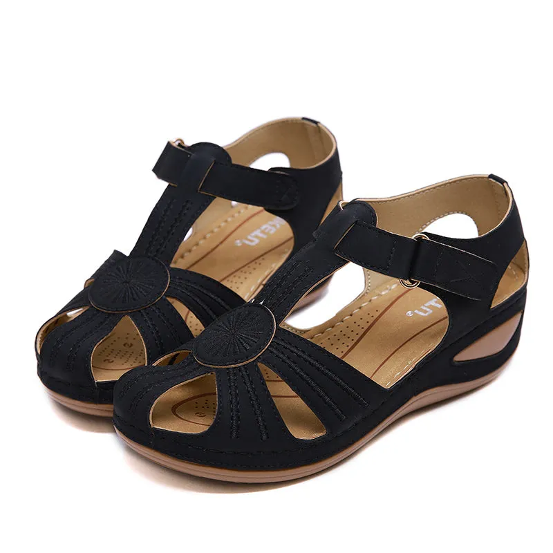 Women's Splicing Casual Sandals-SIKETU