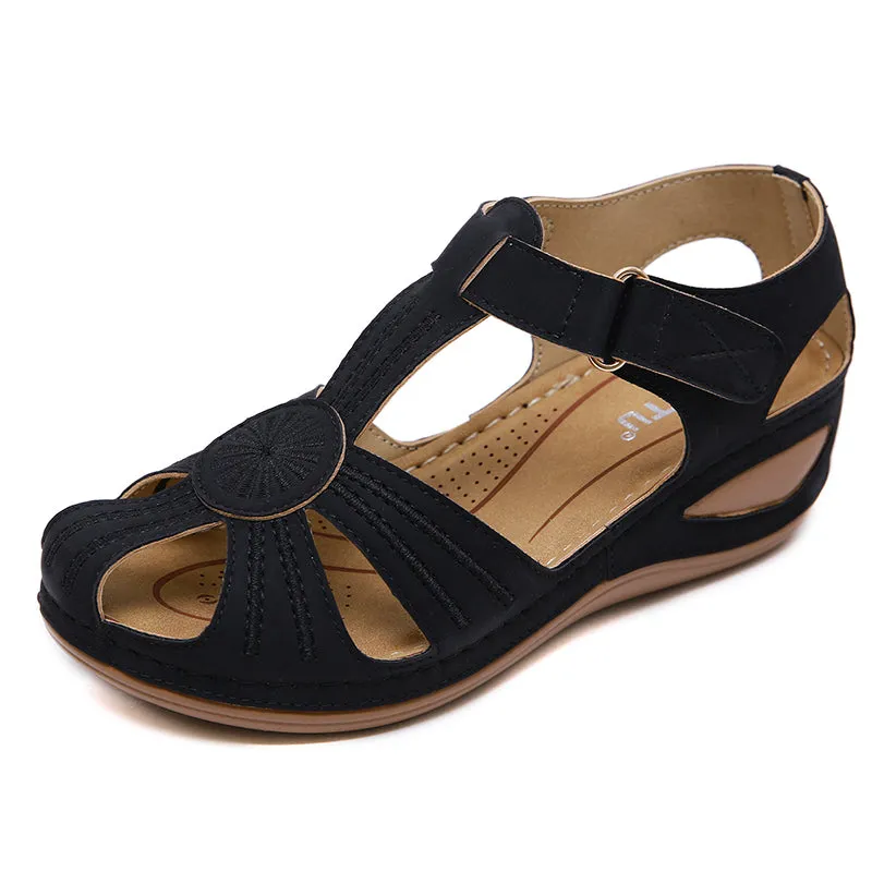 Women's Splicing Casual Sandals-SIKETU