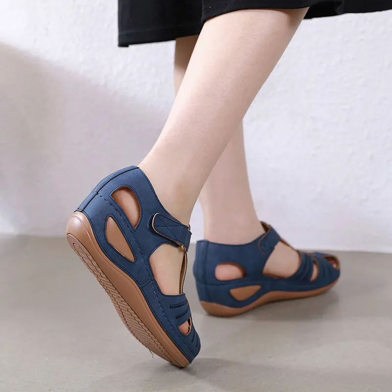 Women's Splicing Casual Sandals-SIKETU