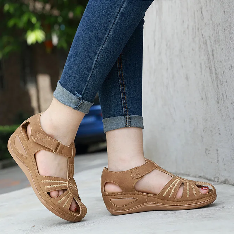 Women's Splicing Casual Sandals-SIKETU