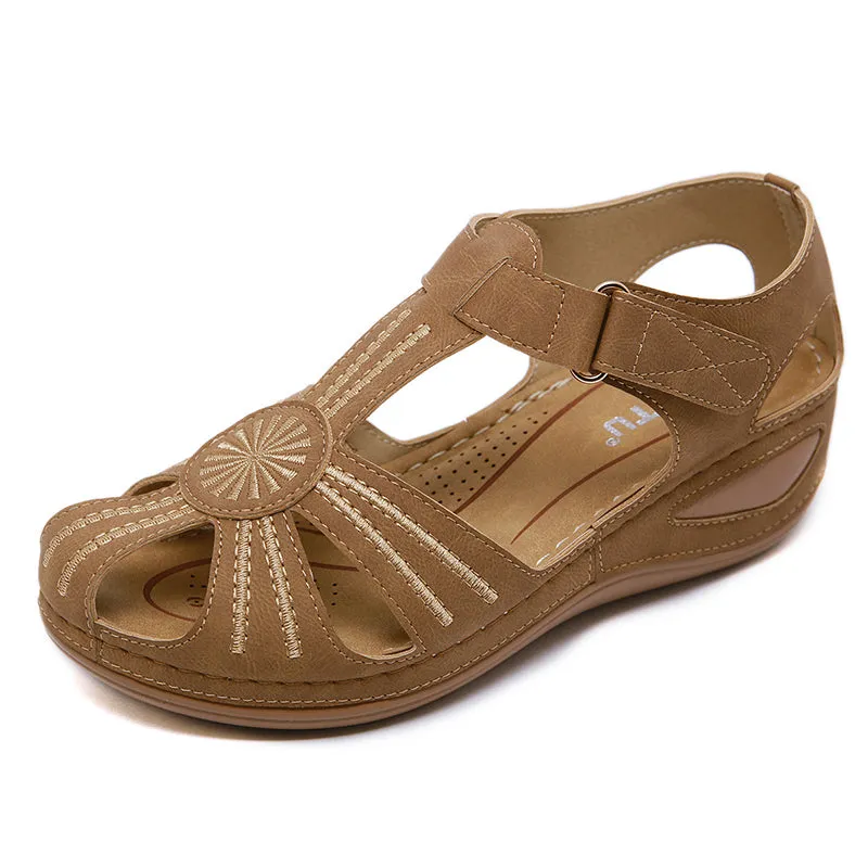 Women's Splicing Casual Sandals-SIKETU